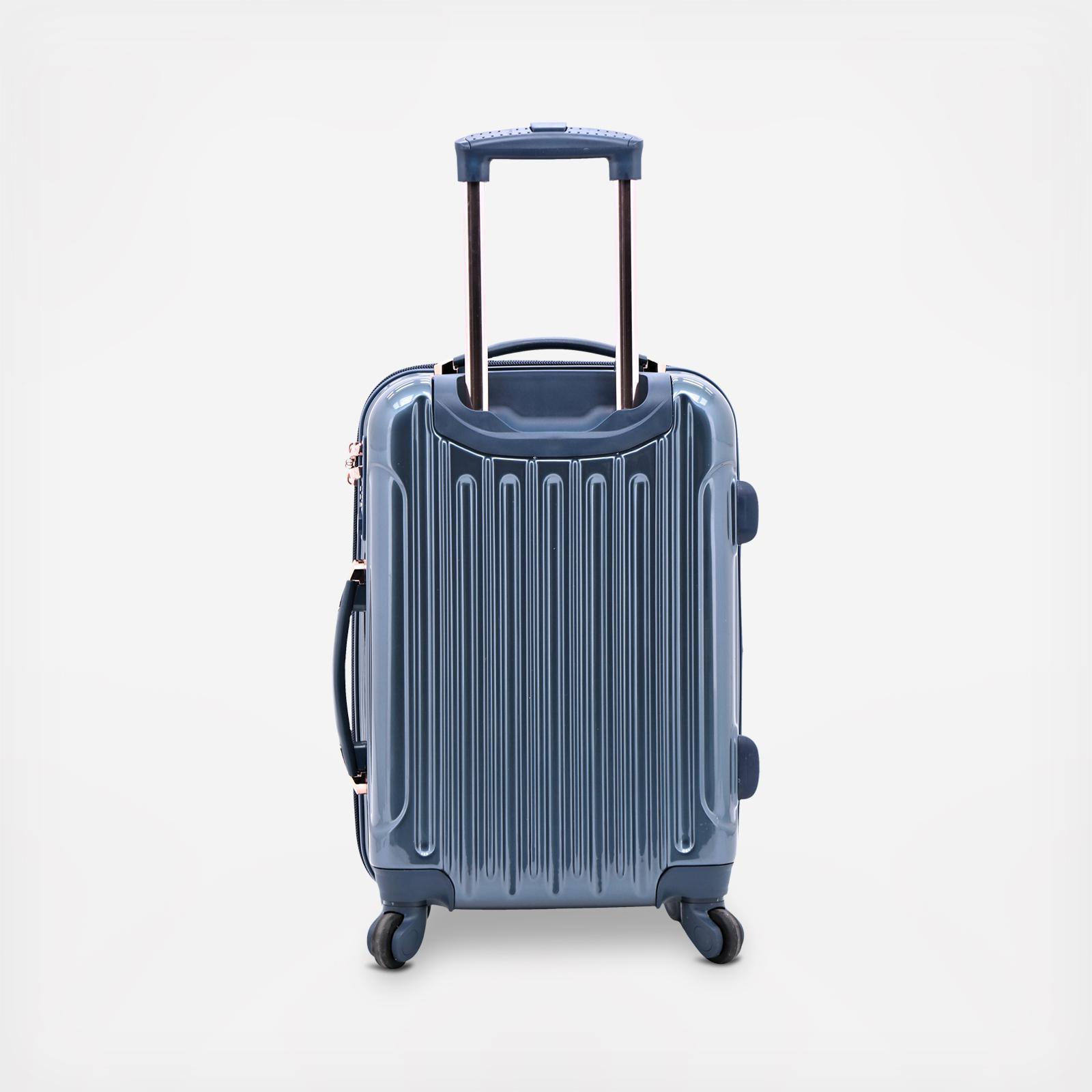 kensie metallic luggage