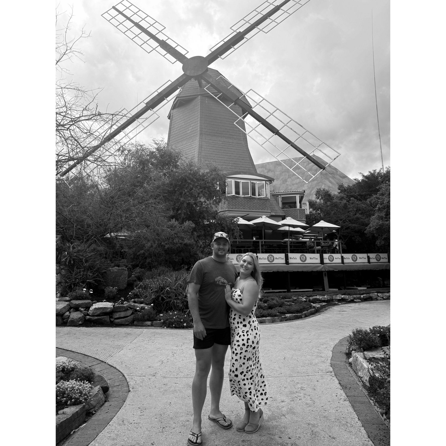 Trip to see the Hartbeespoort windmill restaurant.