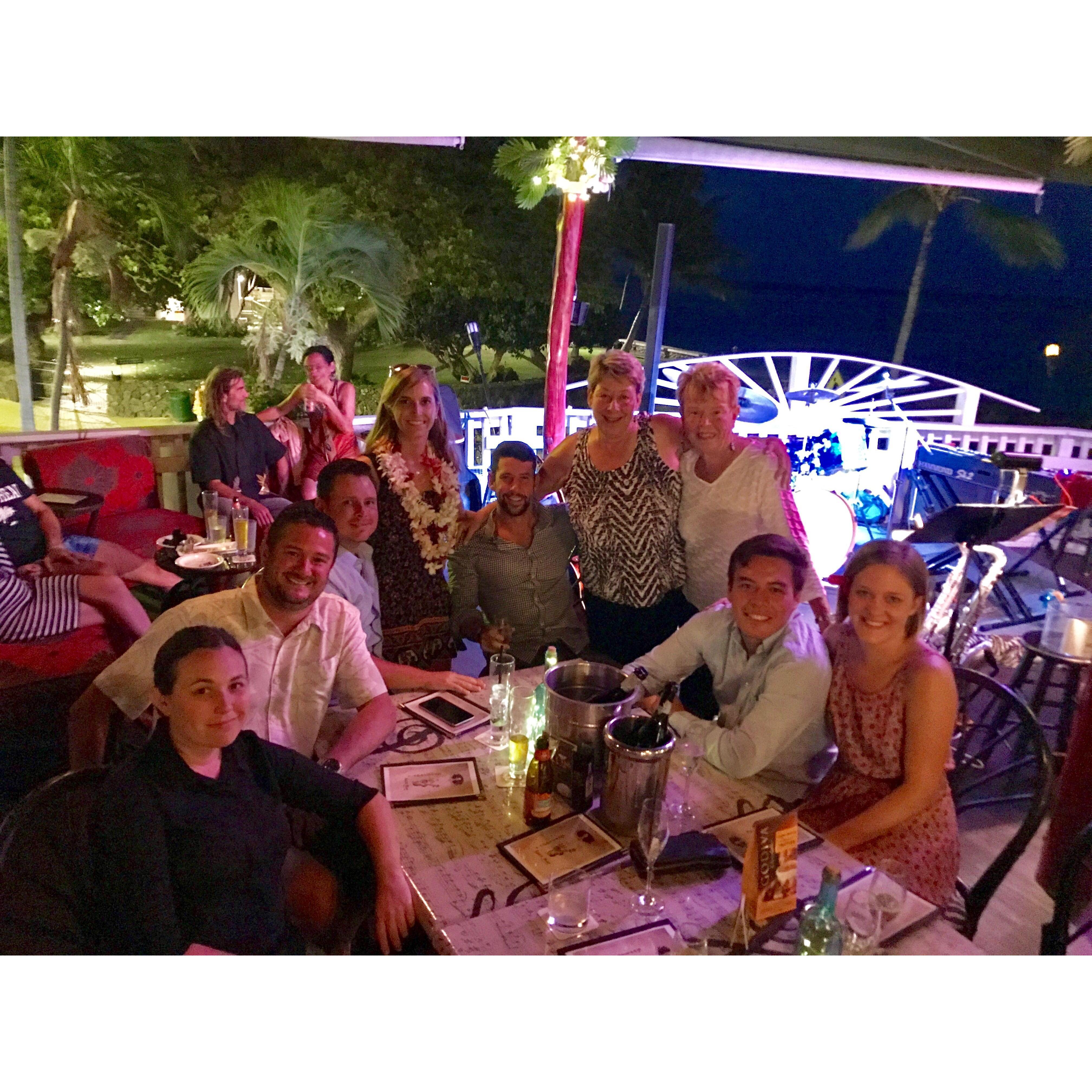 Celebrating at Gertrude's