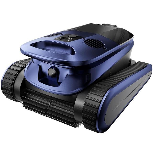 (2026 New) Pool Vacuum Robot - AI Smart Navigation, 360° Top-to-Bottom Cleaning, 4 Cleaning Modes, Over 3.5h Replaceable Battery Design, for Inground & Above-Ground Pools up to 3,200 Sq. Ft