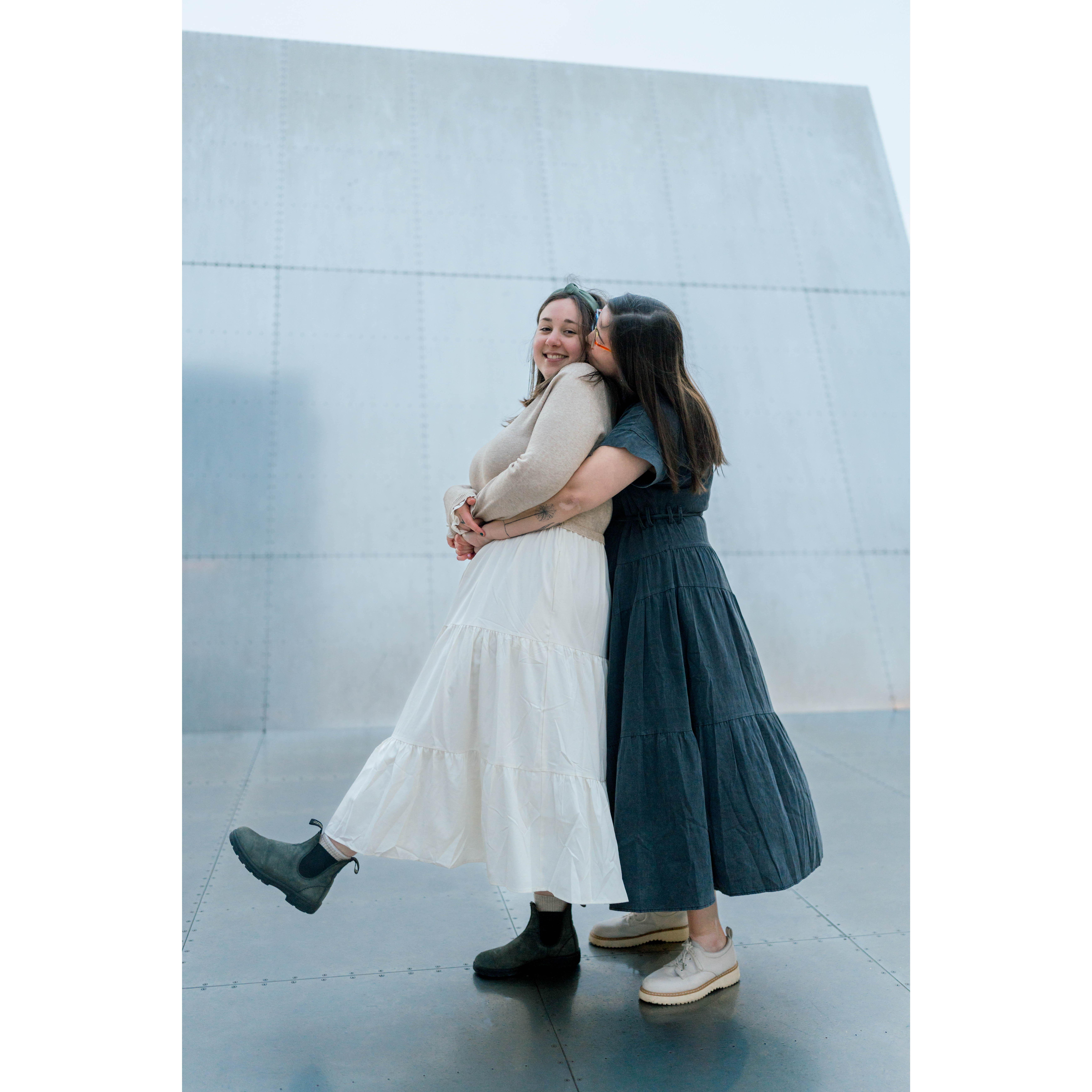 Engagement photos: freezing our butts off in the Seaport