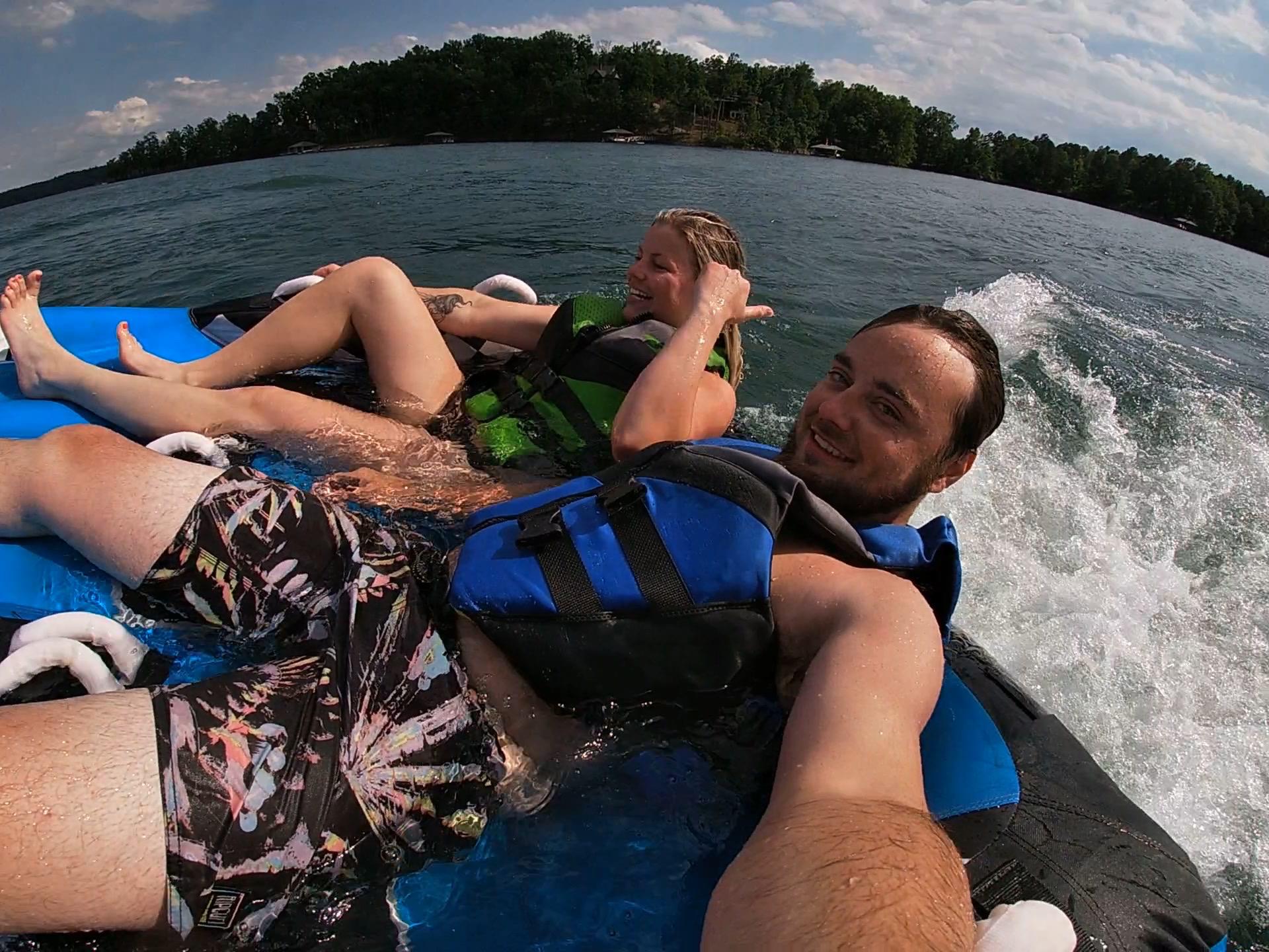 Tubing at Lake Keowee, SC