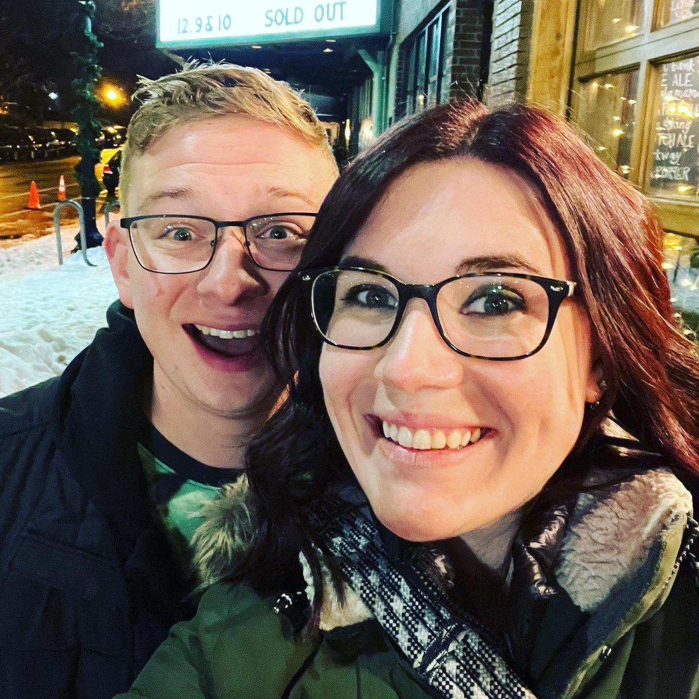 Brian and Abby loved watching one of their favorite comedians and podcasters, Dan Cummins, at his show in Minneapolis.
