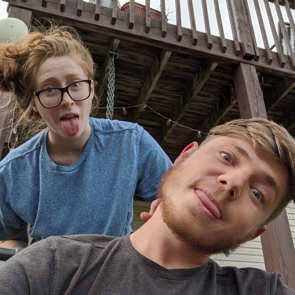 Another hair cut in the yard.