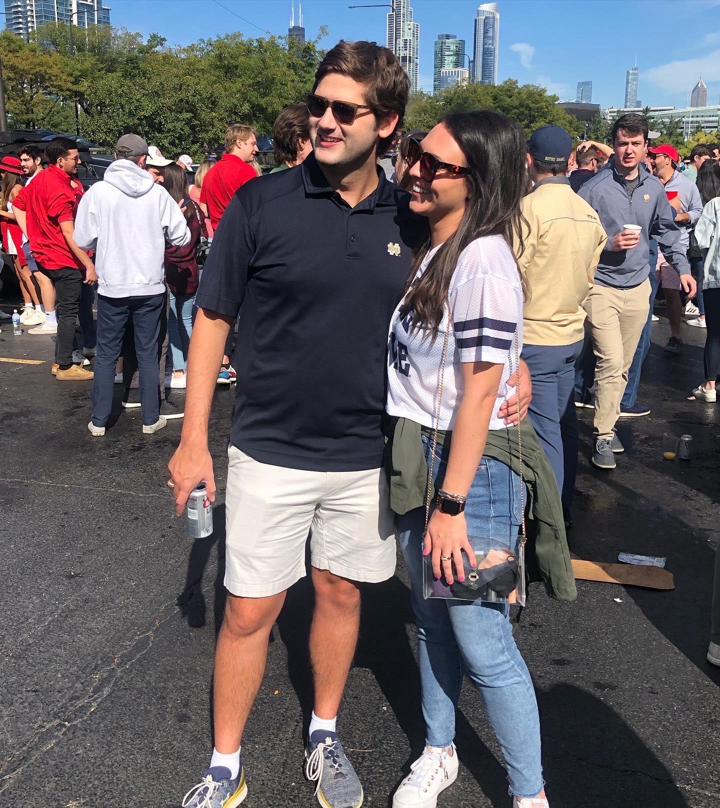 Notre Dame vs Wisconsin Game in Chicago - 2021