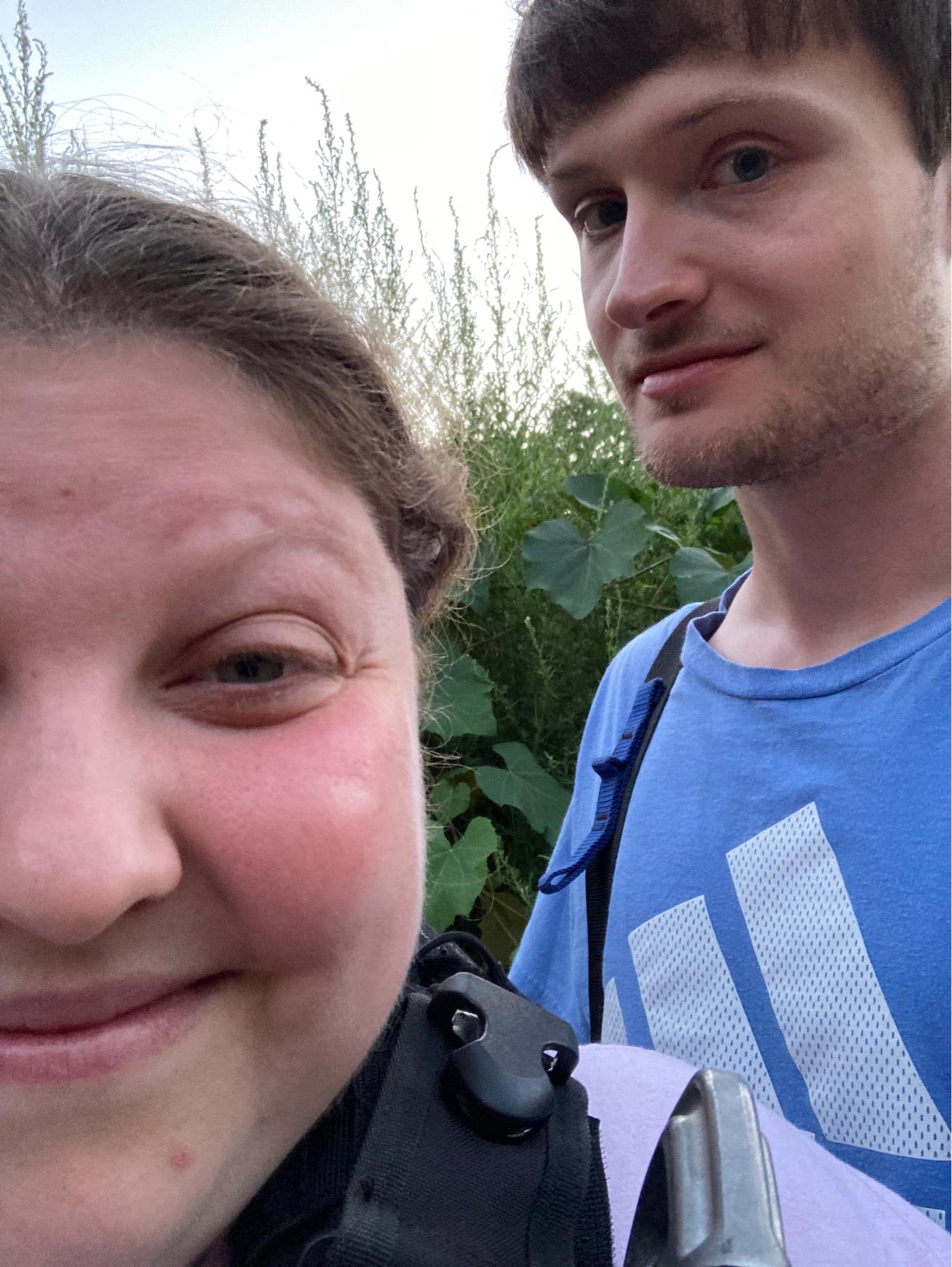 Michaela loves how much confidence she gains when she has Louis by her side. She can face her fears with more ease. Even heights!