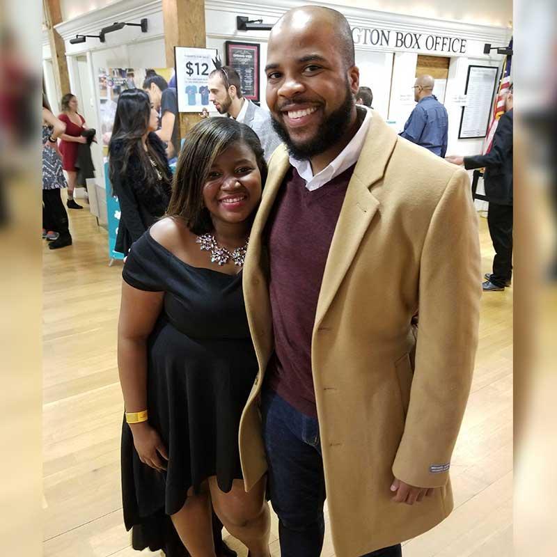 NYE -- December 2018. Right before the midnight toast at the Academy Center of the Arts 🎉