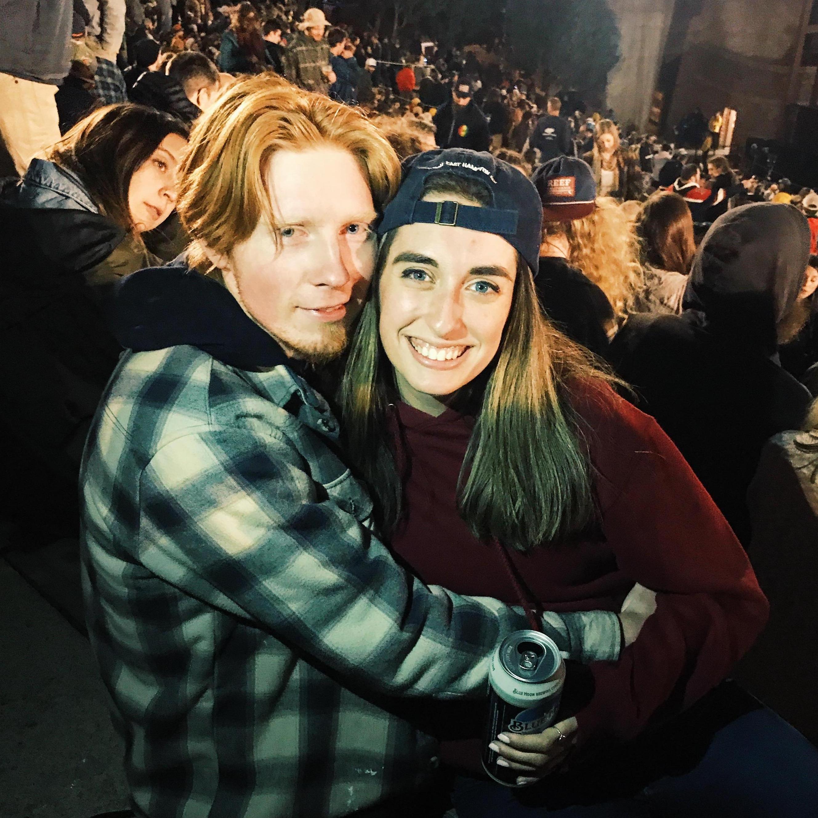 First picture just the two of us, at Red Rocks