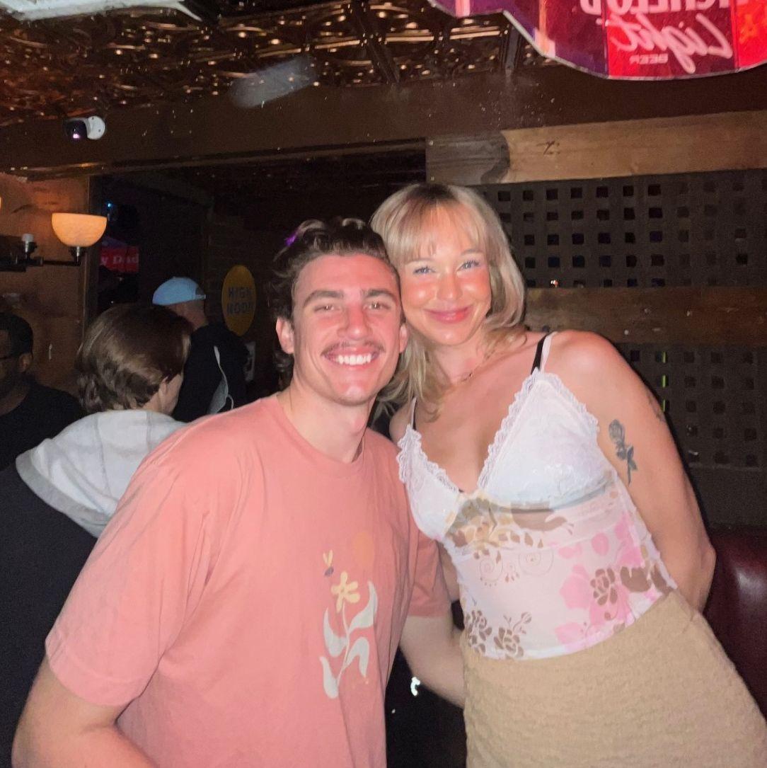 At the famous Goat Hill!