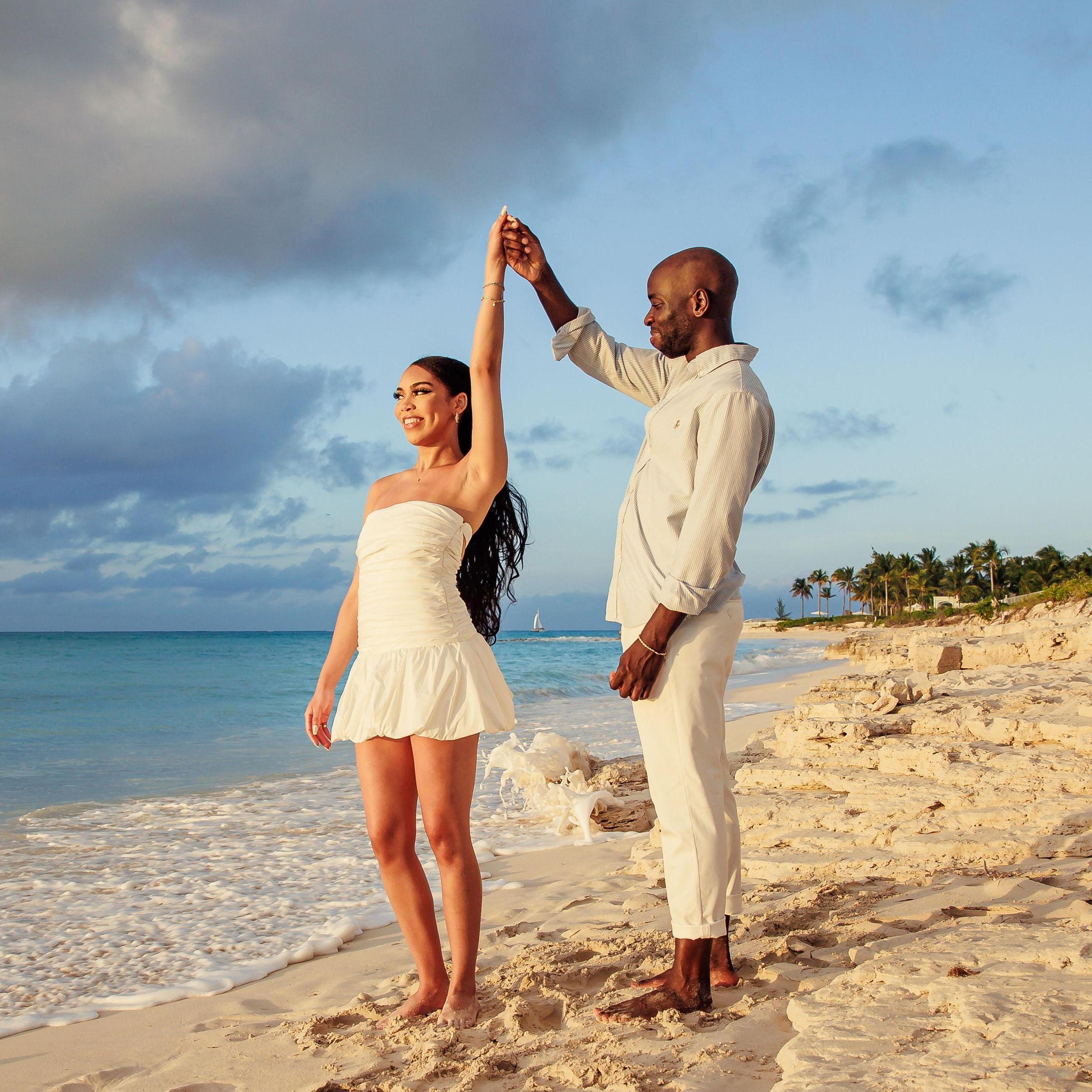 She's off the market!
