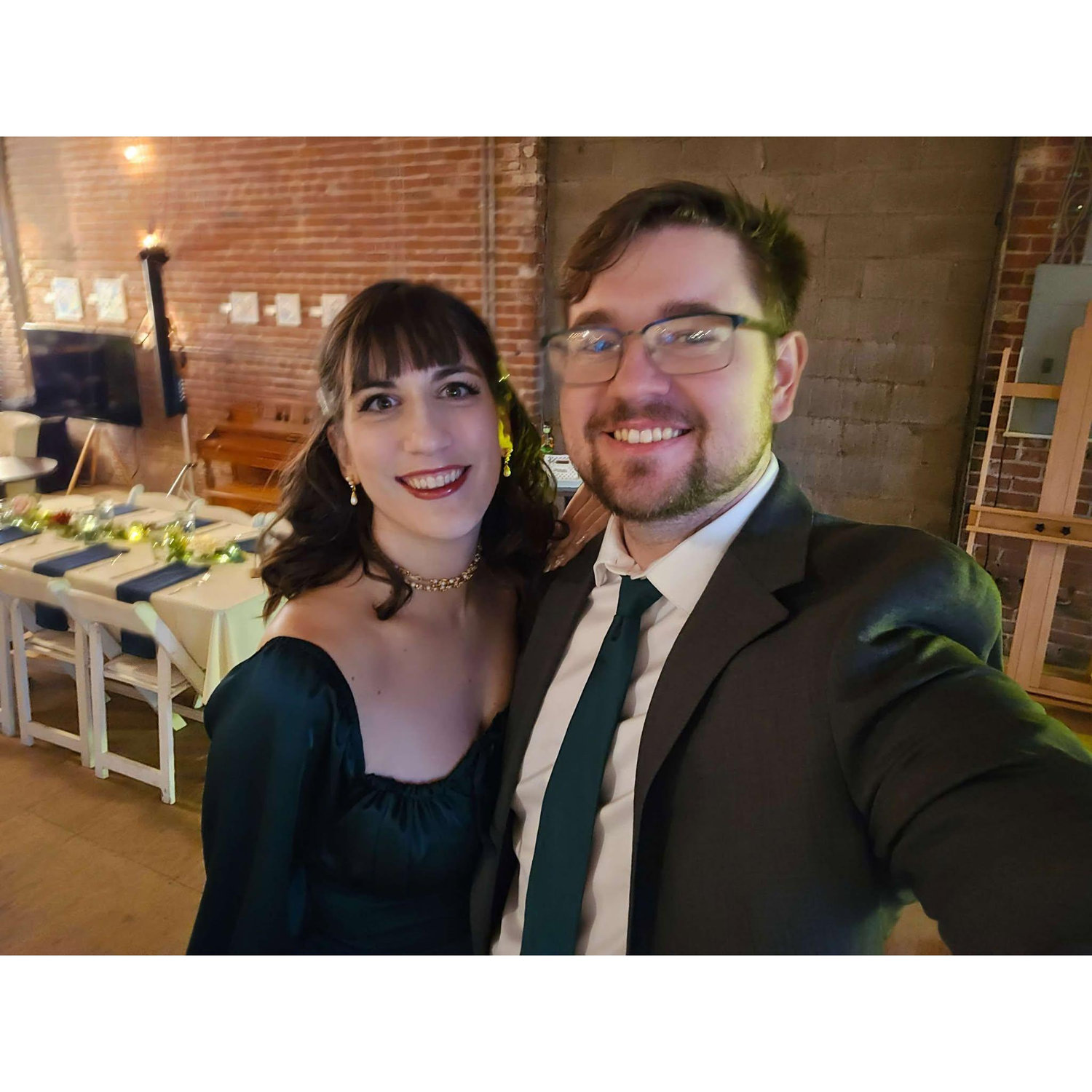Our first trip together to see the beautiful Jeanette and Stephen get married.