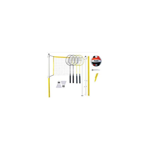 Franklin Sports Family Badminton & Volleyball Set