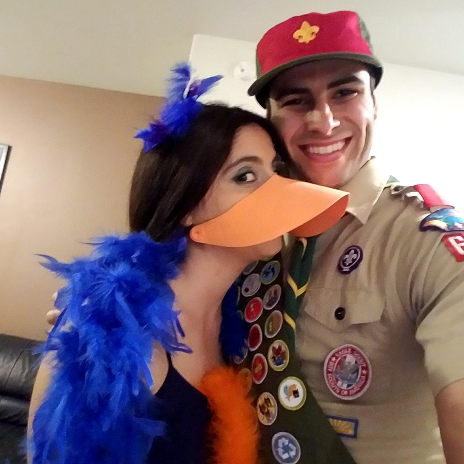 Can you guess our Halloween costume?