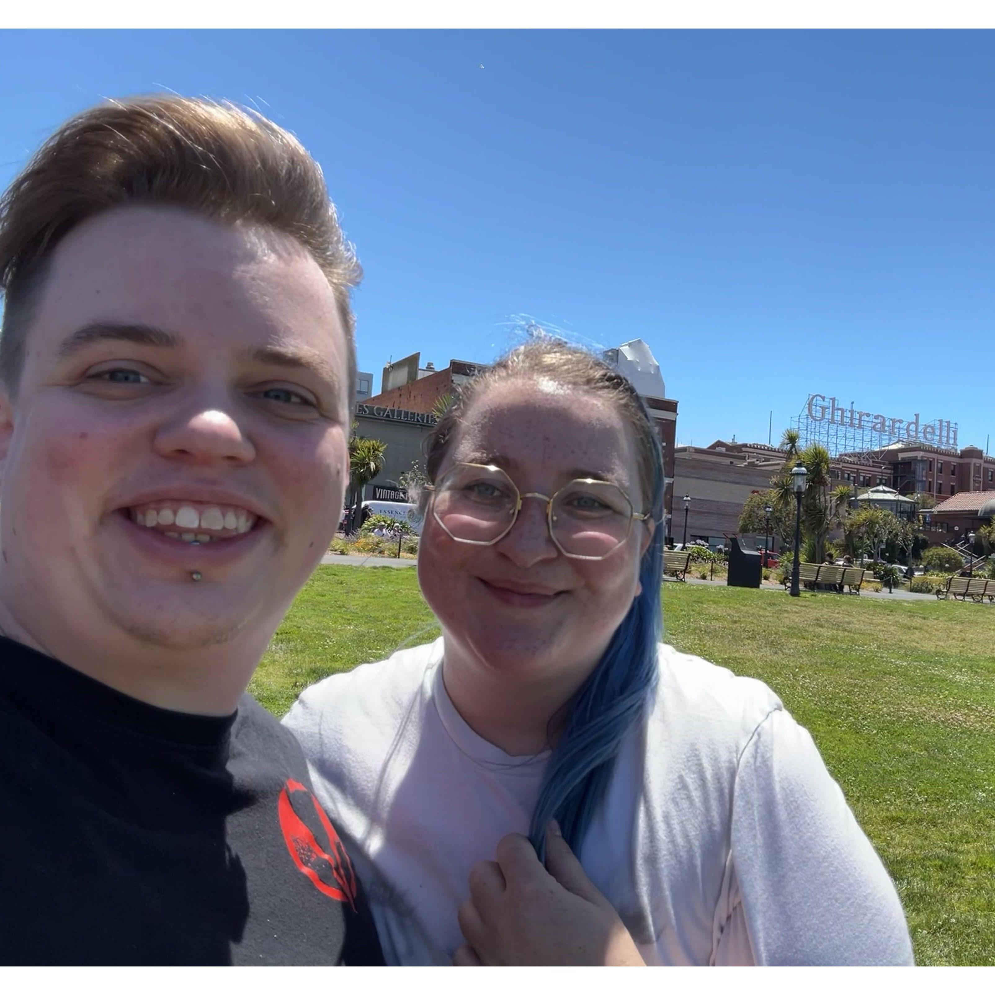 Ghirardelli square (ish) July 2024