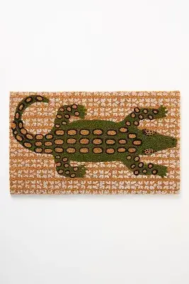 Alligator Coir Printed Doormat