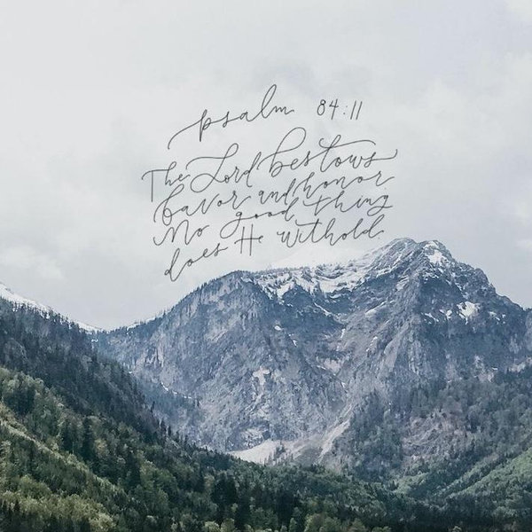 Honeymoon in the mountains