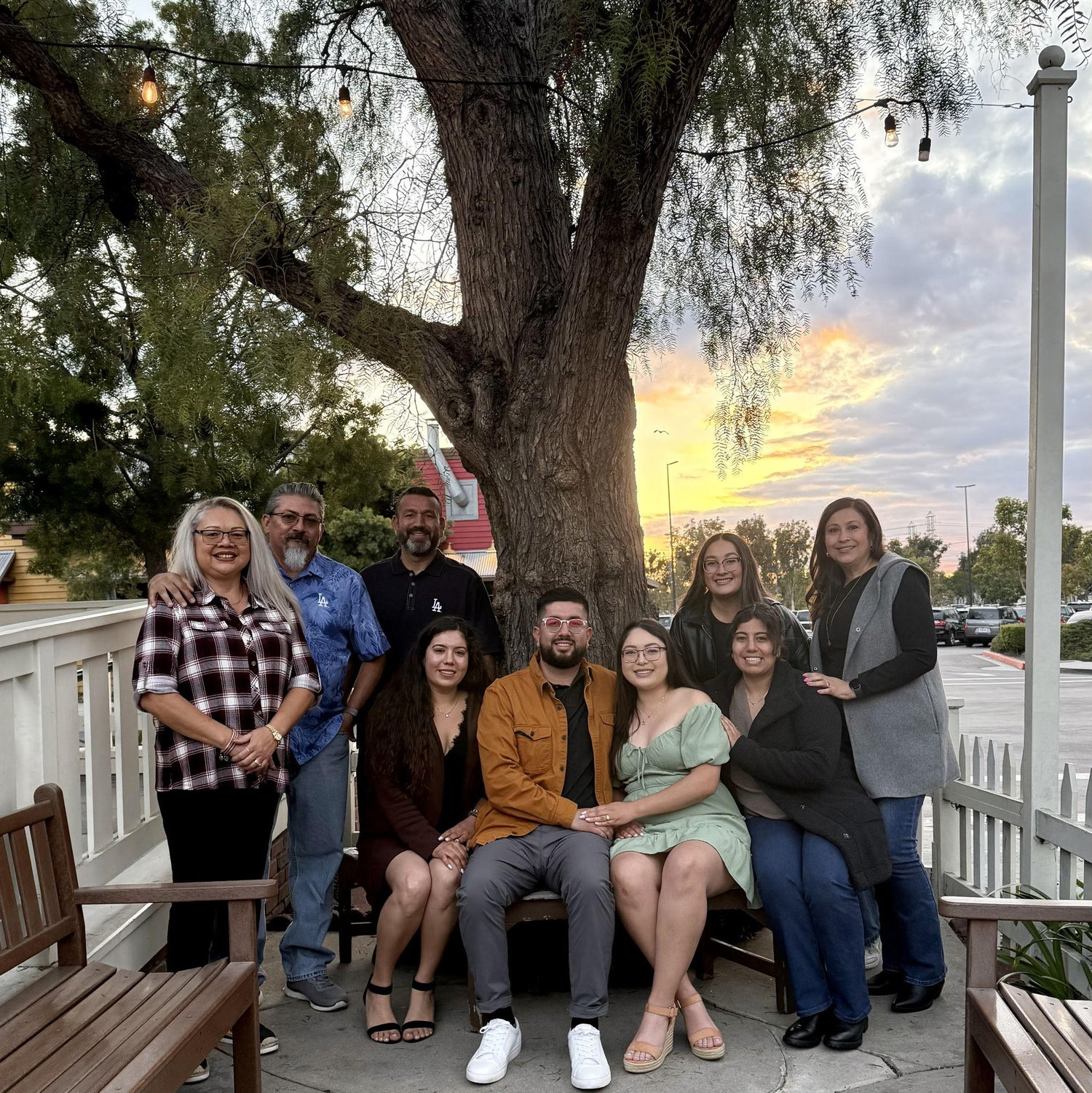 Engagement dinner, post proposal!
