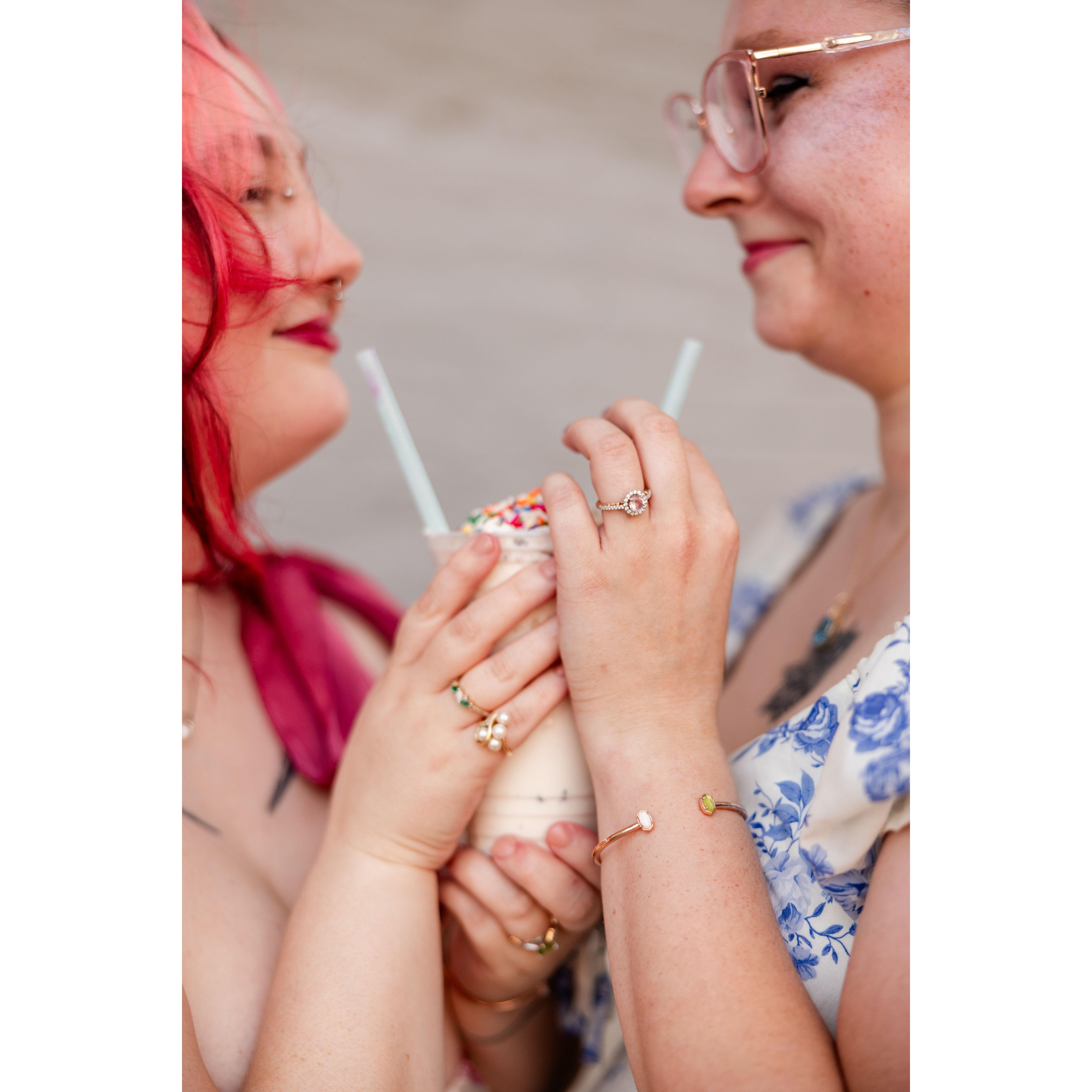 We ended our stroll at The Charmery - a Baltimore institution - because you can't end a long day without a sweet treat :)