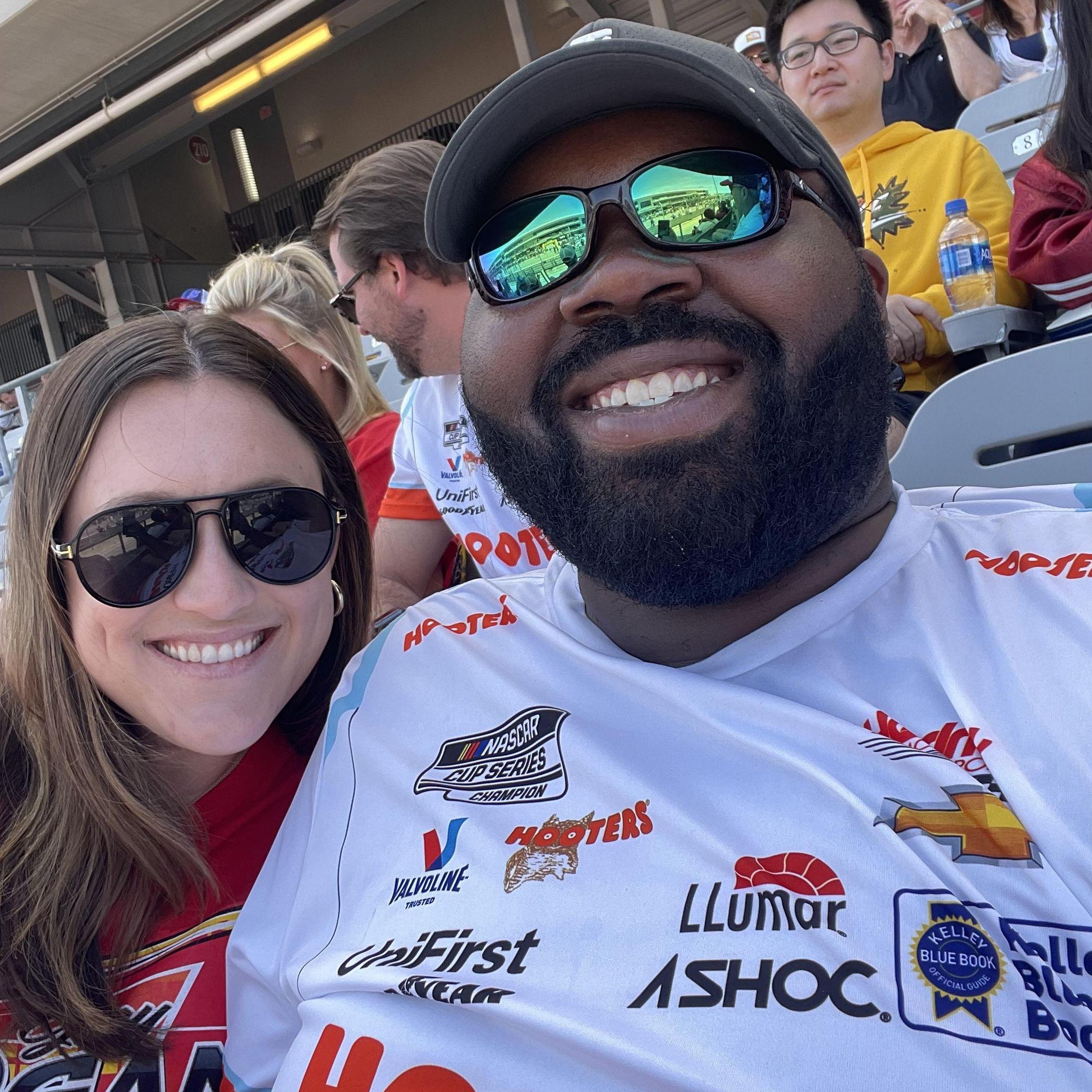 Alexa falls in love with NASCAR