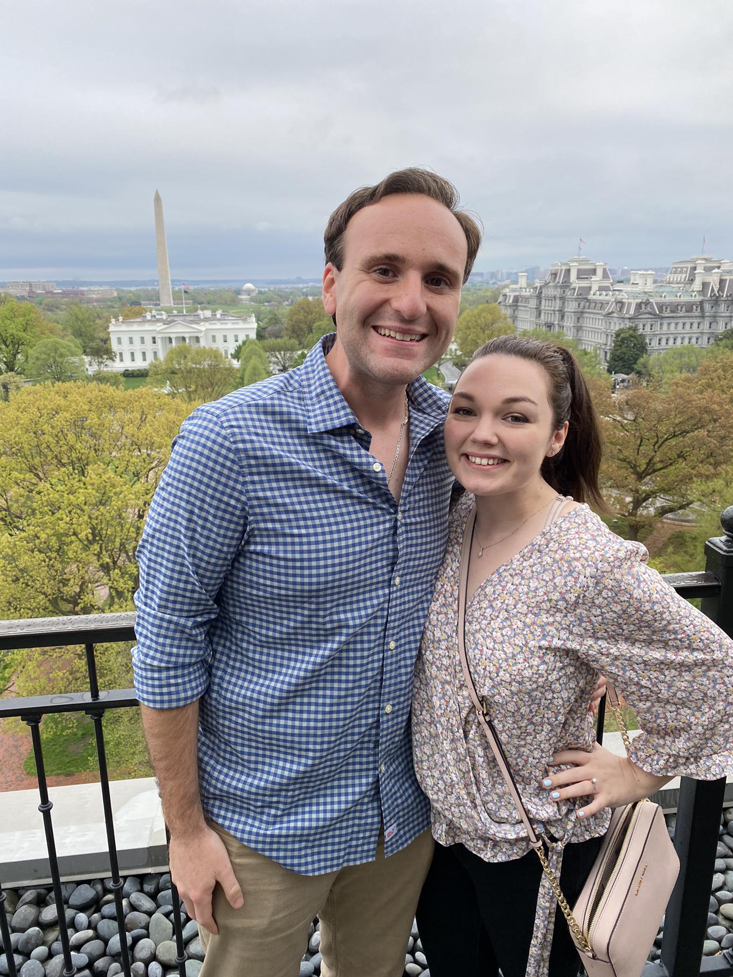 Julie and Colin love going into D.C. ! It’s Julie’s favorite city.