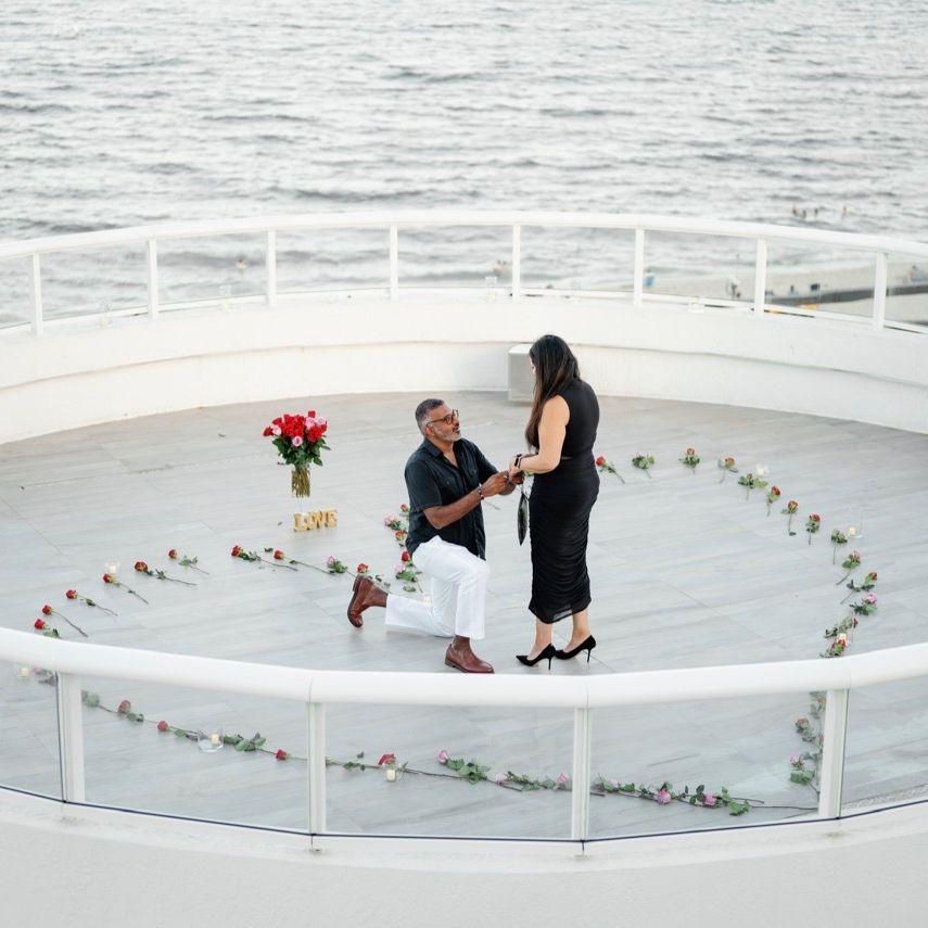 I said YES!  September 29, 2024.