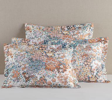 Amelia Floral Organic Percale Sham