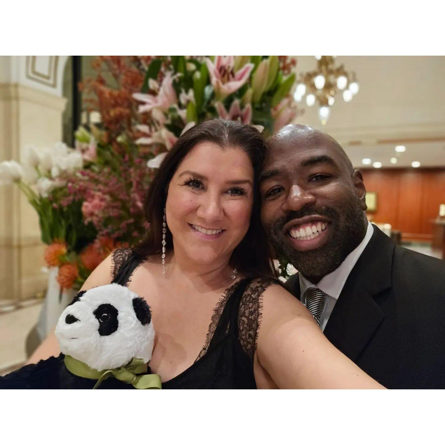 Here's another one of us at the Raphael House gala. Great night!