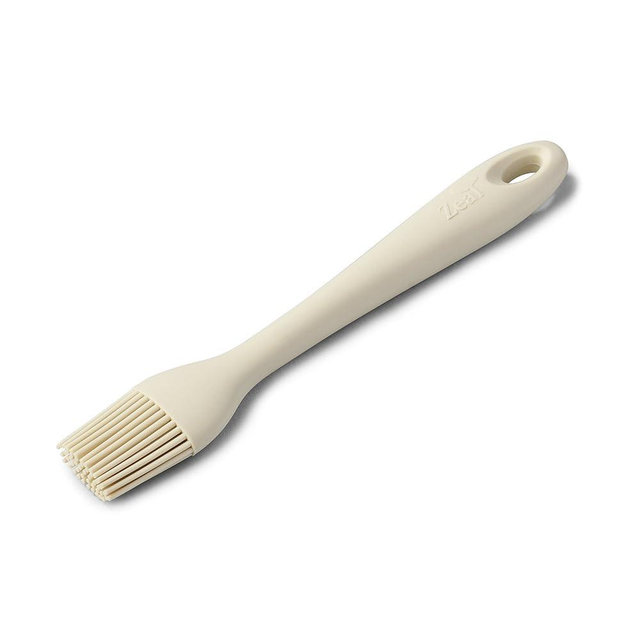 Zeal Silicone Non-Stick Pastry/Basting Brush (20cm) -Cream
