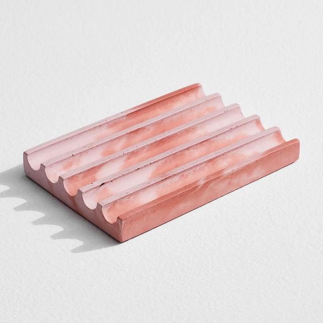 Soap Dish, Pink + Coral