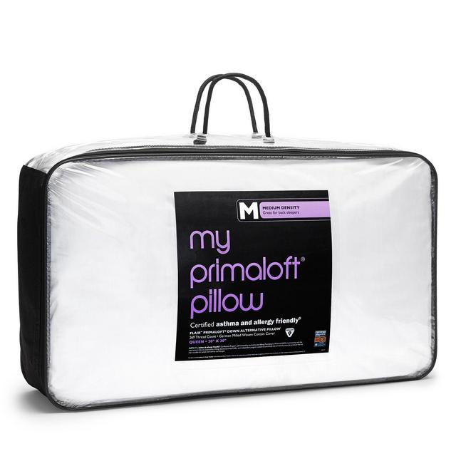 Bloomingdale's My Primaloft Asthma & Allergy Friendly Medium Down Alternative Pillow, Queen - 100% Exclusive