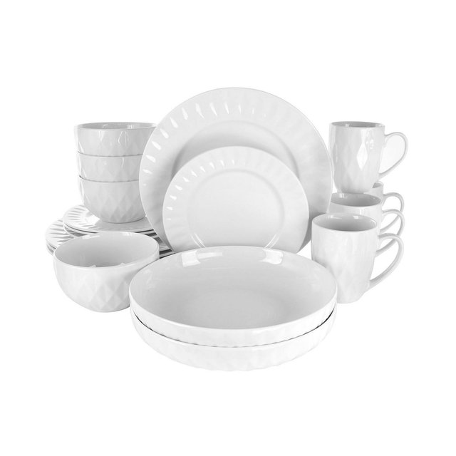 Elama Sienna Dinnerware Set of 18 Pieces