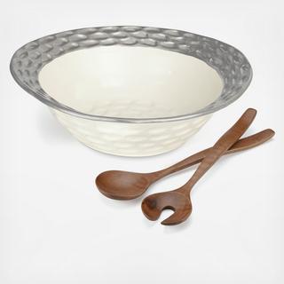 Truro Salad Bowl with Servers