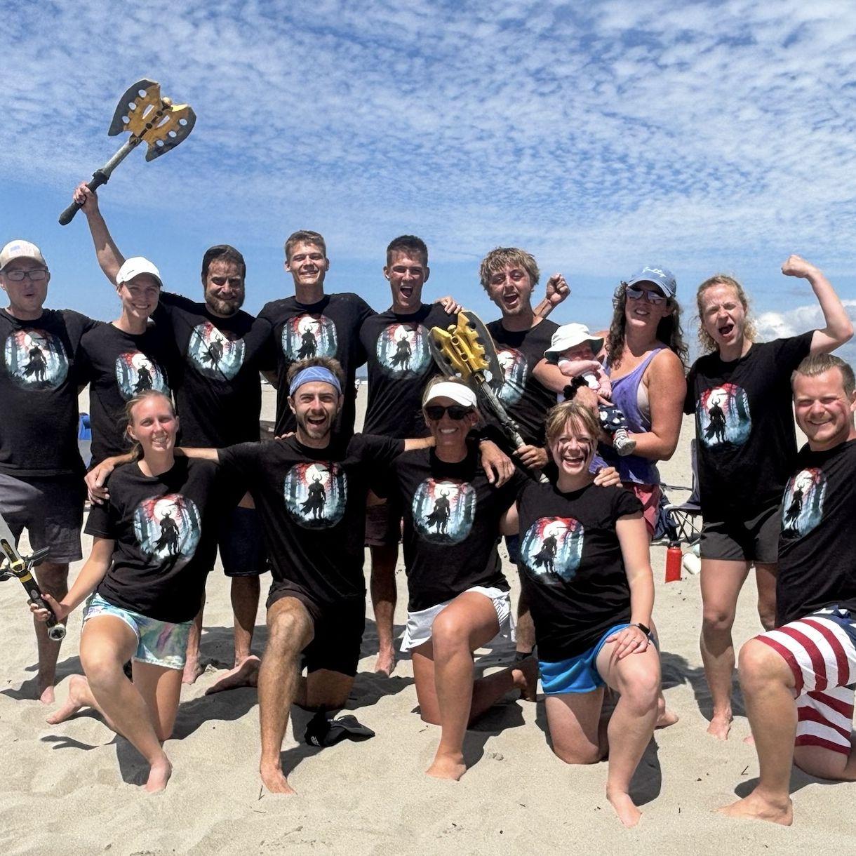 2025 Beach Tournament Ultimate Frisbee Champions!