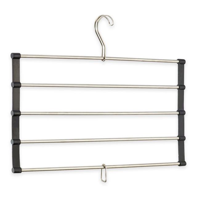 InterDesign® Forma 5-Bar Accessory Roll in Stainless Steel/Black