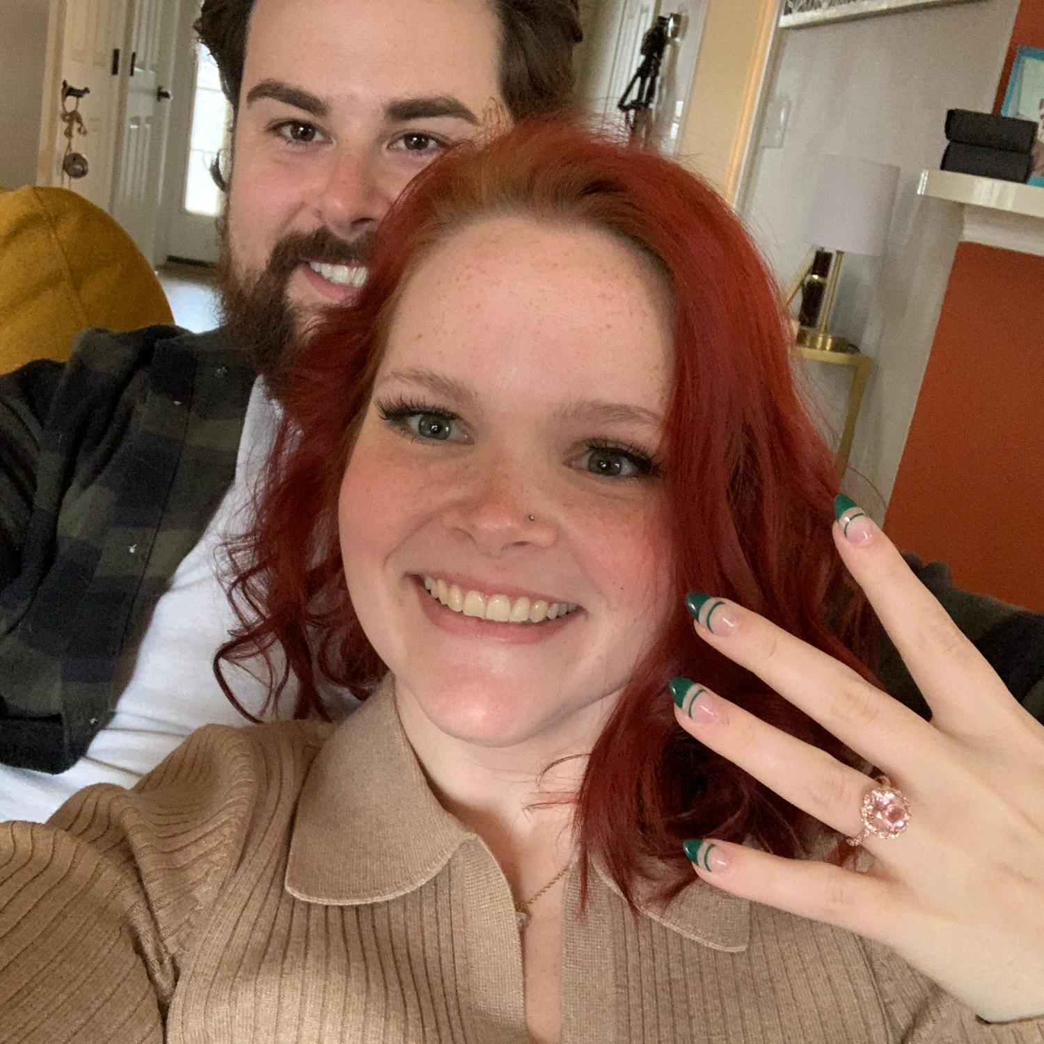 The day we got engaged!