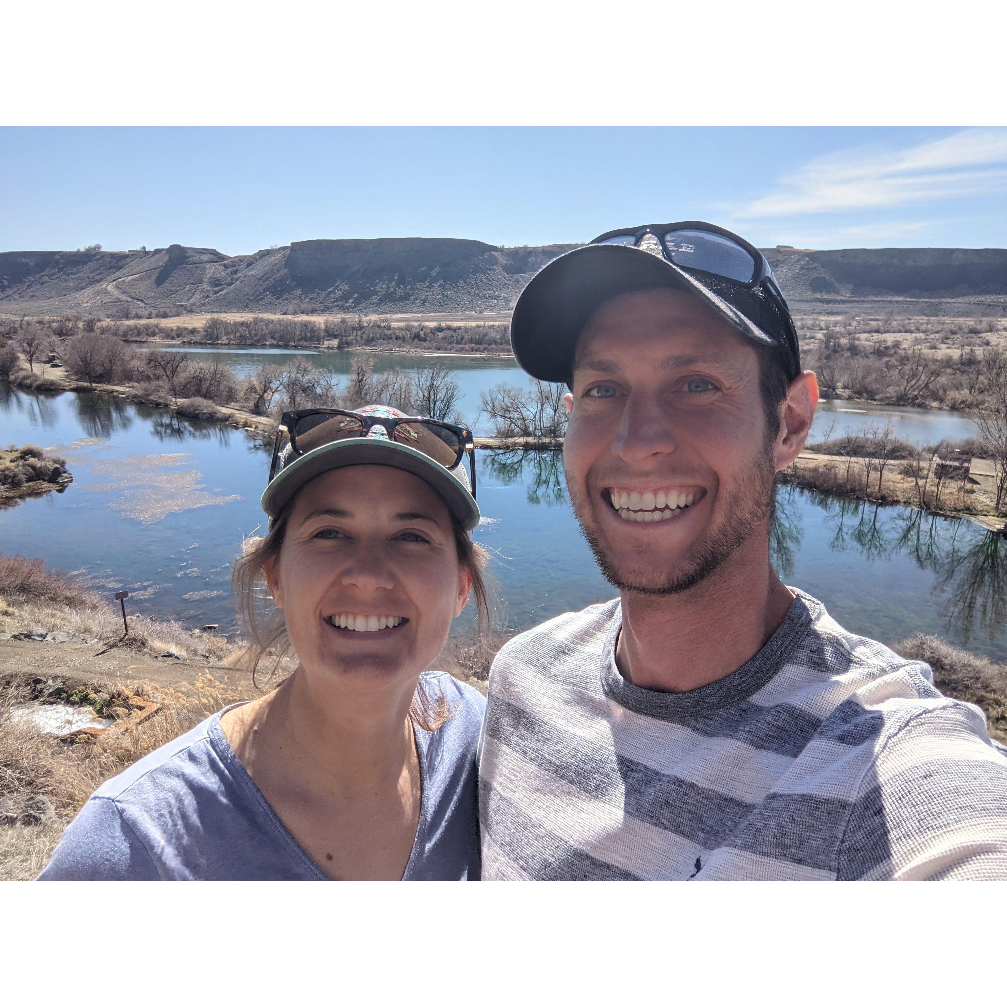 Fourth date? I've lost track. Thousand Springs State Park