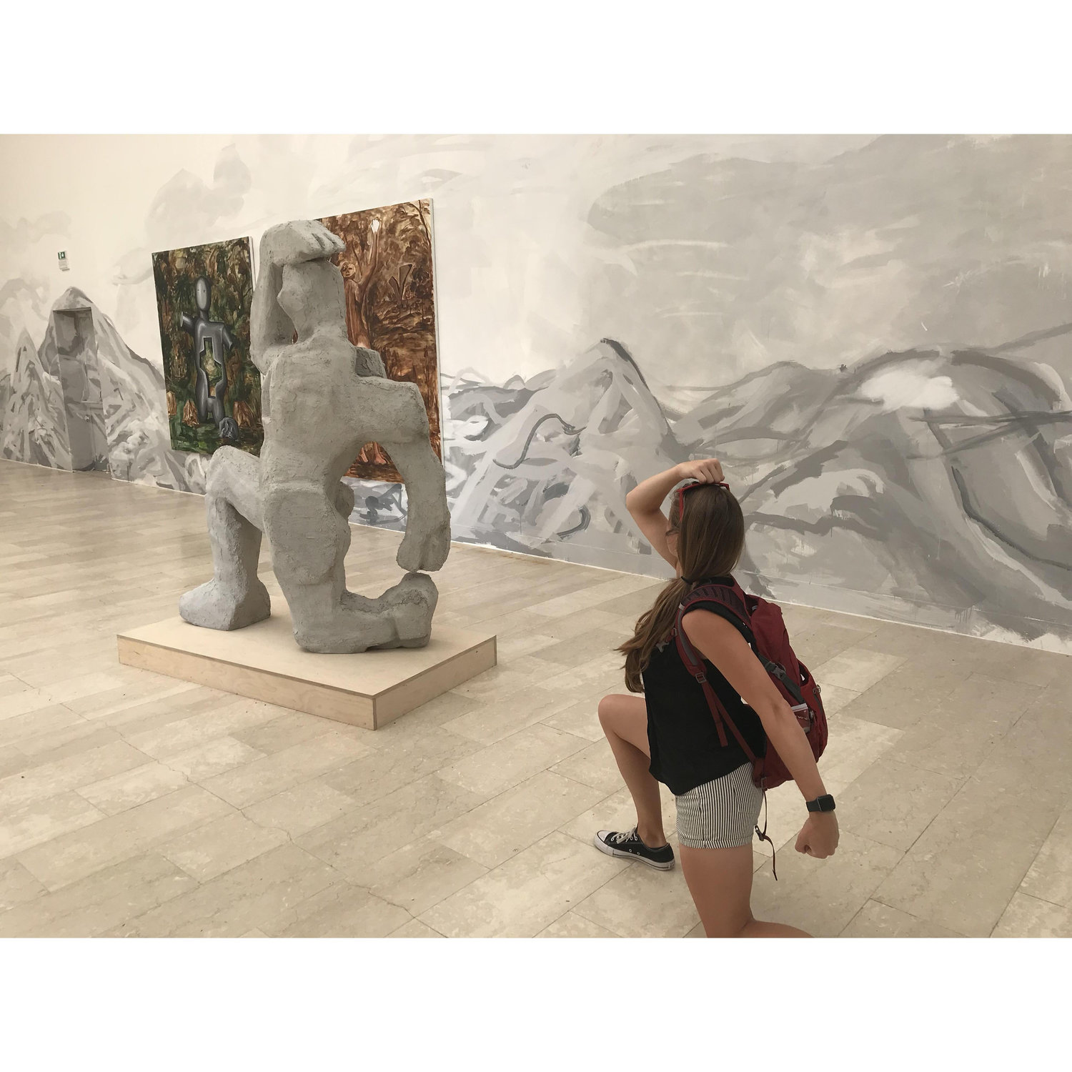 Connecting with sculpture