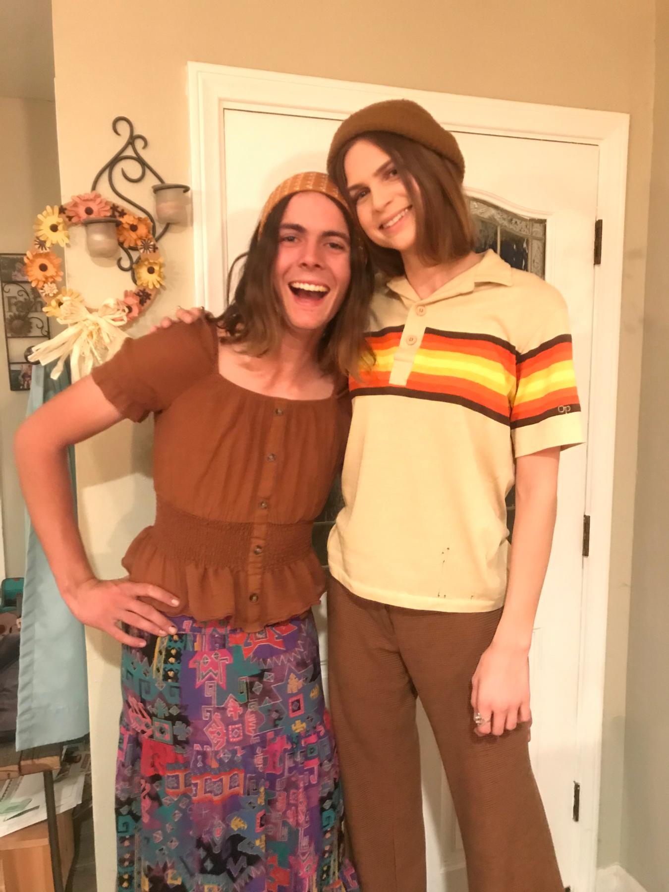 Dressed up as each other!!