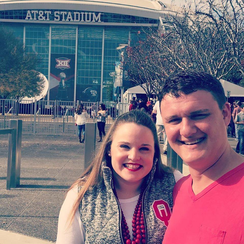 He may not wear crimson, but I'll take the red.
Big 12 Championship, December 2018