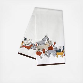 Dog Walker Dishtowel