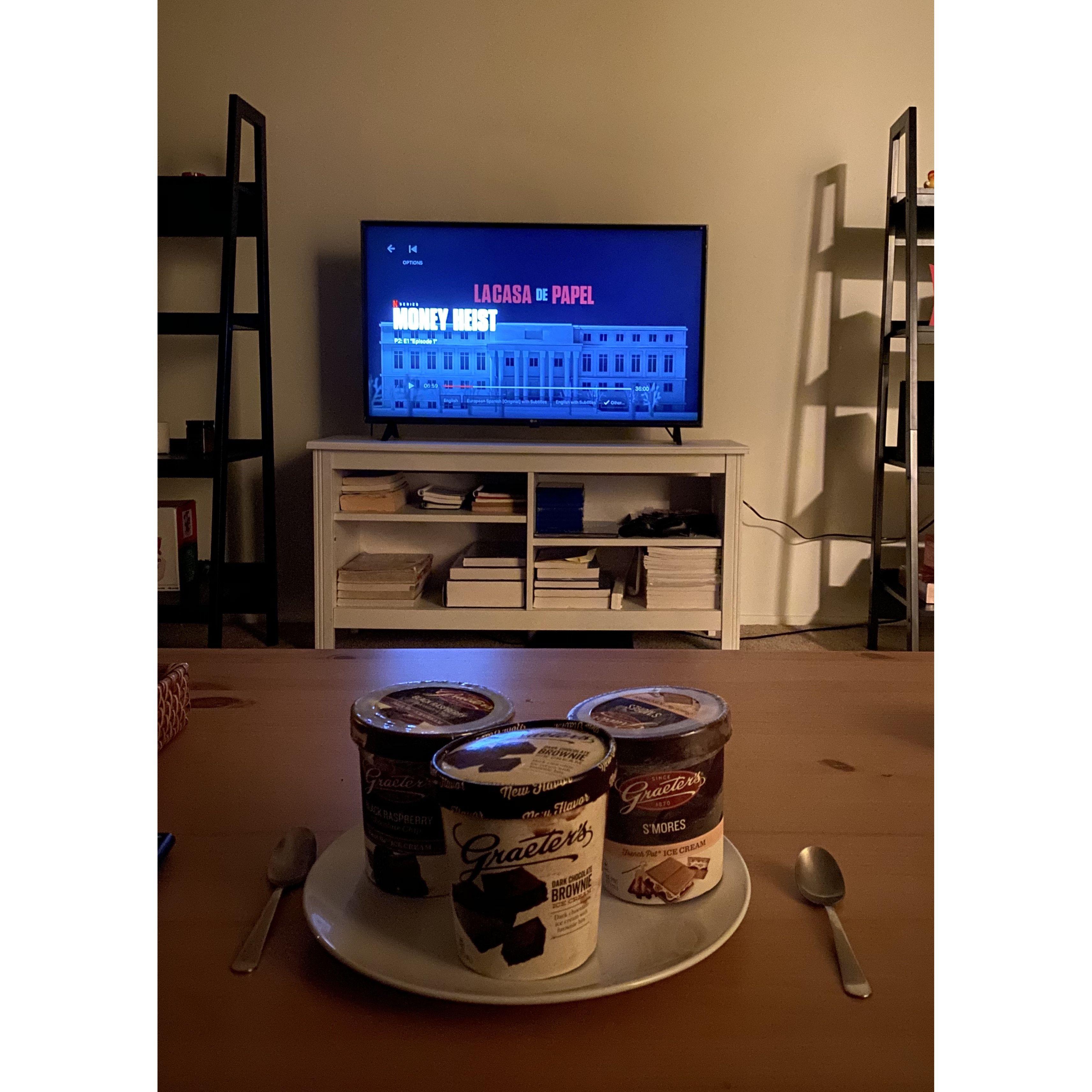 "La Casa de Papel" + Graeters