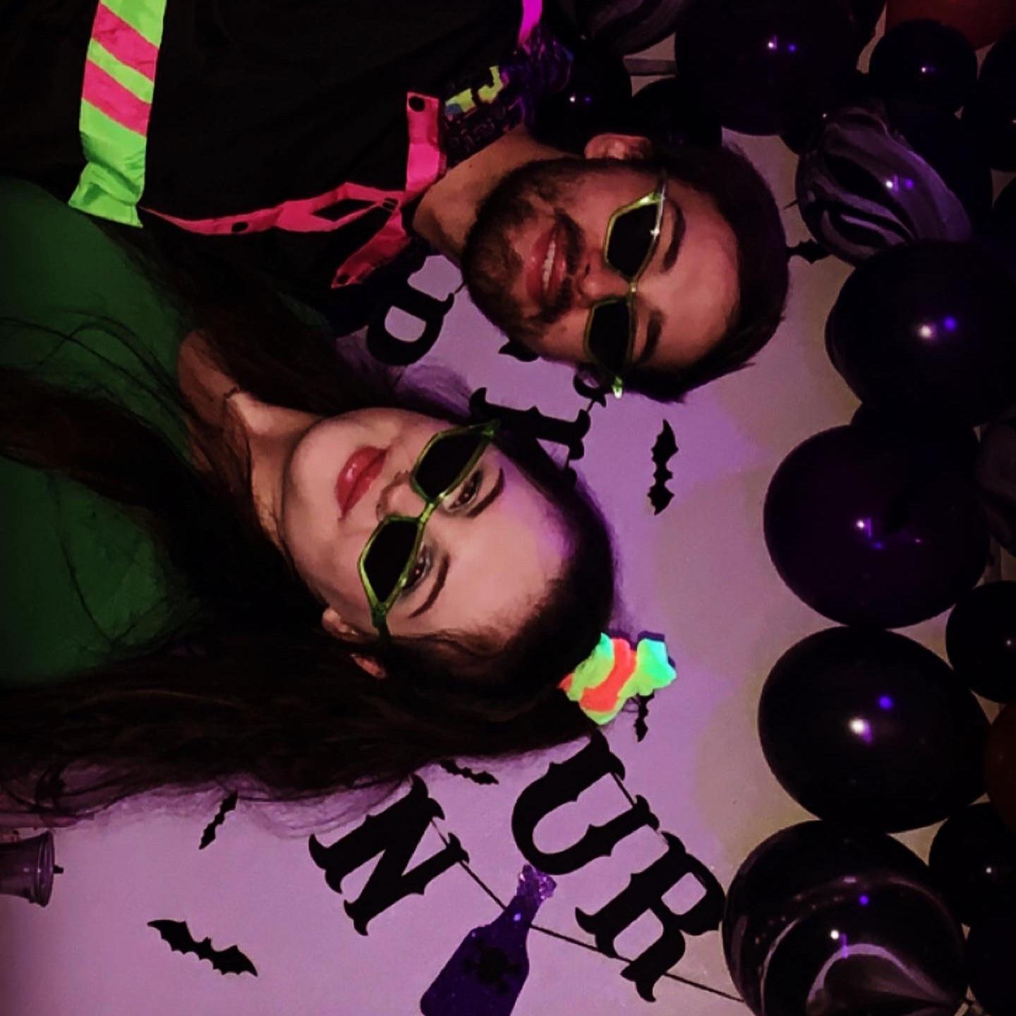 Second Halloween! We were 80’s and cool