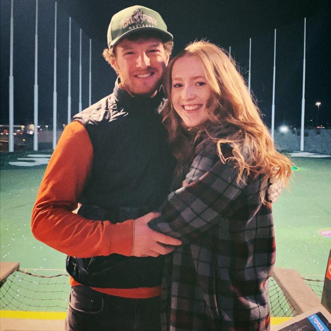 One of our first pictures together (February 2022), a few days after Aaron asked Gab to be his girlfriend (officially). This is Jill's (Aaron's mom) favorite picture of us!