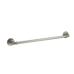 Worth 24 in. Towel Bar in Brushed Nickel