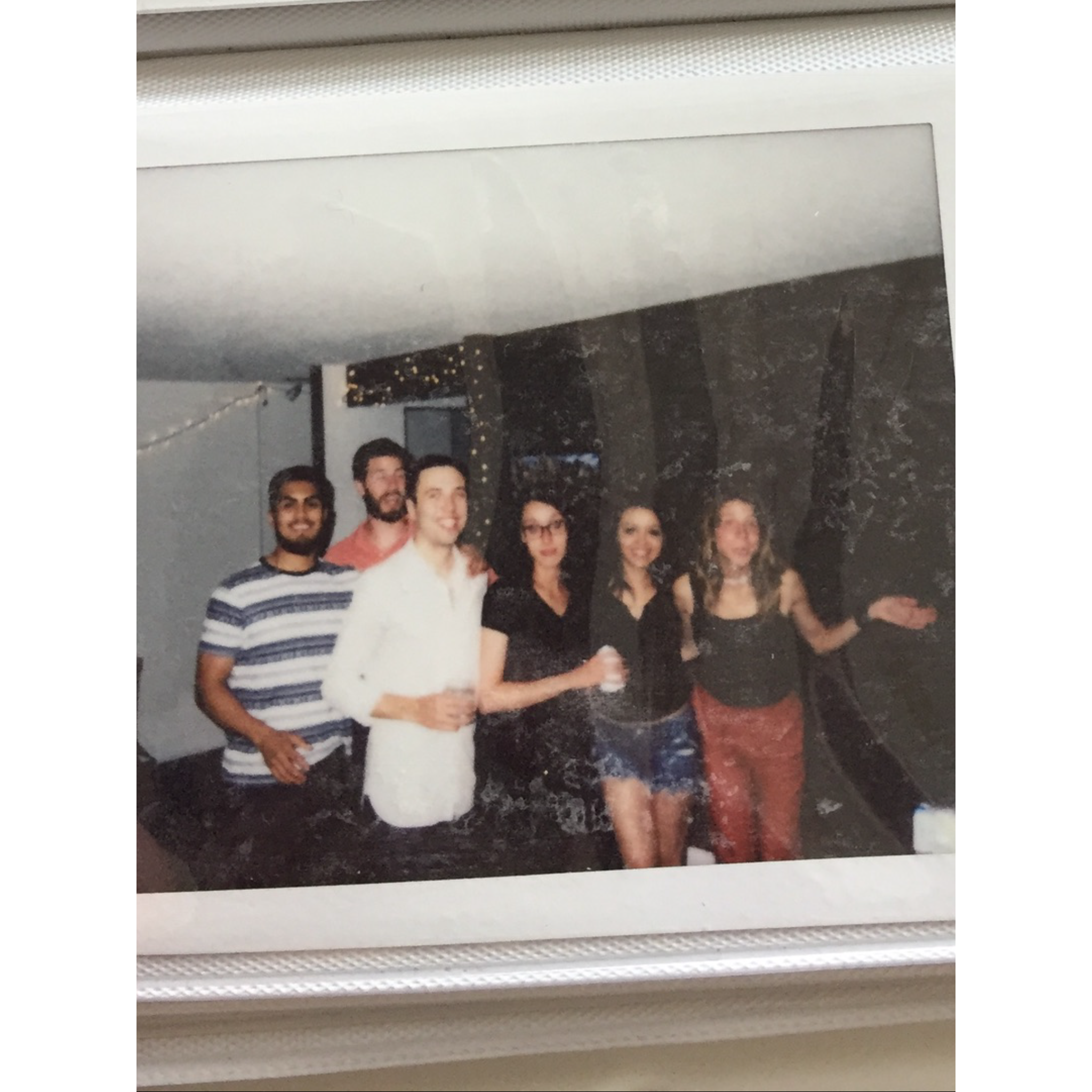 It's really hard to see the details, but this polaroid photo cracks me up.