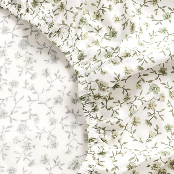 Quince | Classic Organic Percale Fitted Sheet Set - Queen