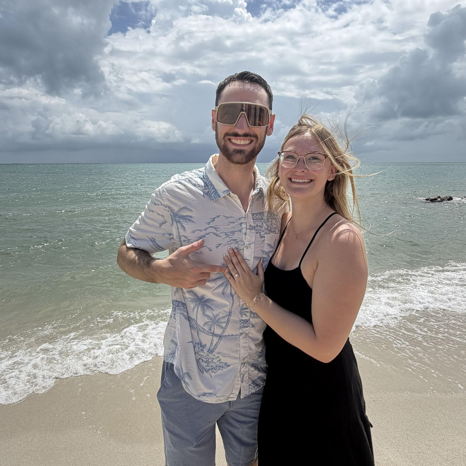 03.04.26 - The day we got engaged in Harvest Caye, Belize