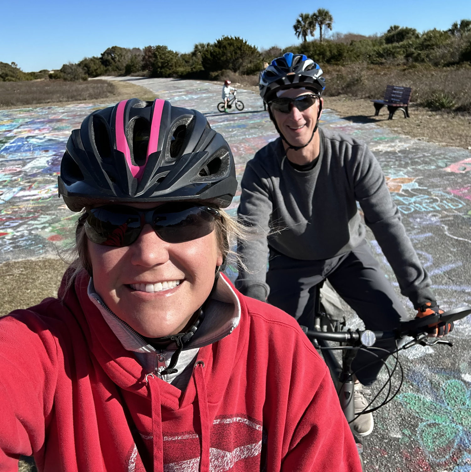 Folly Island bike riding