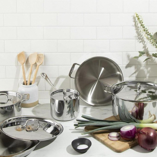 All Clad D3 Stainless Steel Set