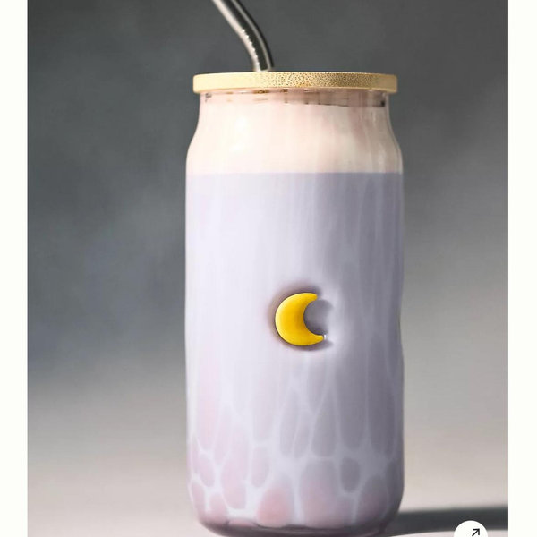The Mystic Confetti Icon Juice Glass Tumbler with Lid
